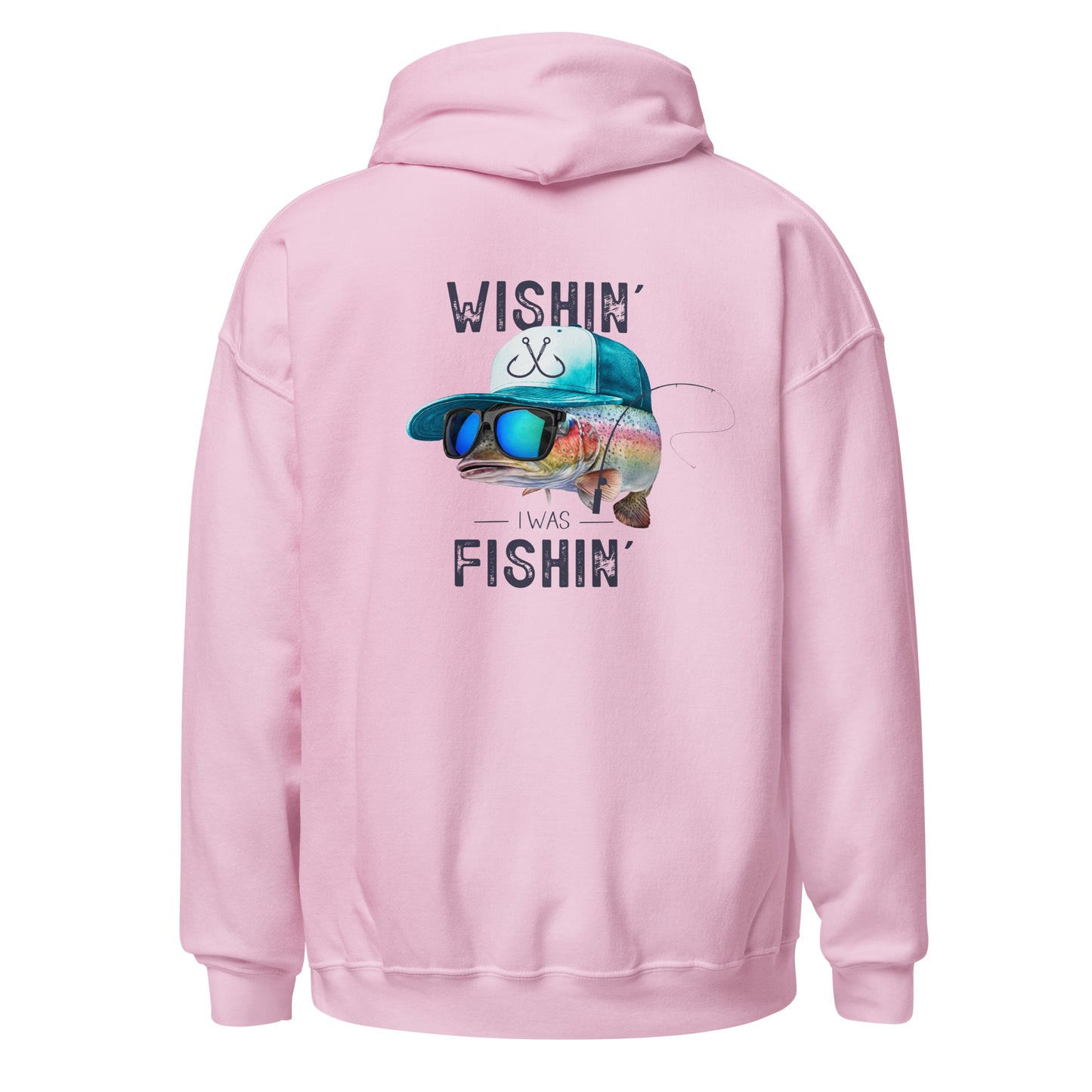 Wishing i was fishing Hoodie